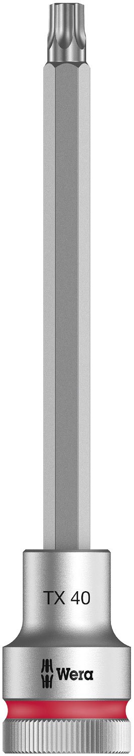 Wera 8767 C HF TORX® Zyklop holding function bit socket, 1/2" drive, TX 40x140mm, 05003854001