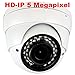 GW Security H.265 POE IP Security Camera–5mp HD IP 1920p Dome Camera - IP66 Weatherproof – Wide Angle with 2.8-12mm Varifocal lens