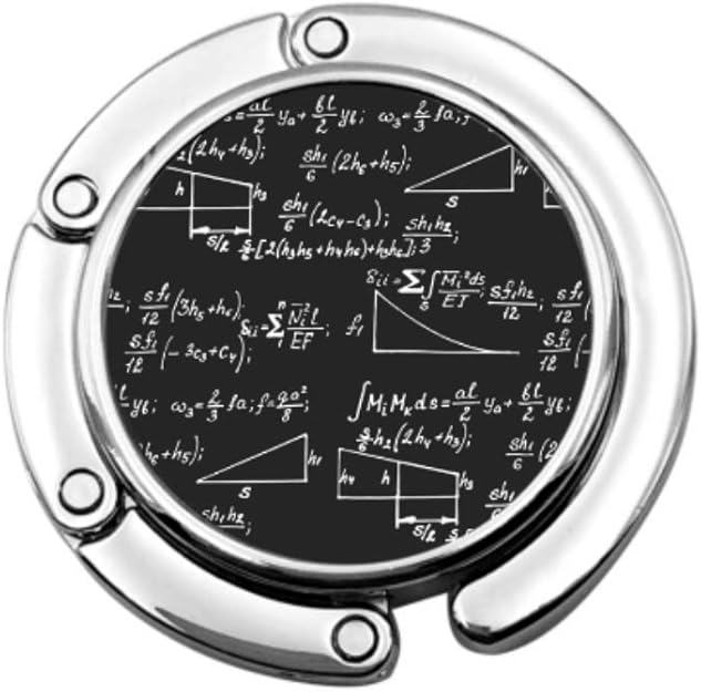 Amazon.com: Math Physics Equation Design Handbags Hanger For Table Bags