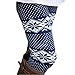 PHOTNO Casual Women Lady Skinny Geometric Print Stretchy Jegging Pants Slim Leggings