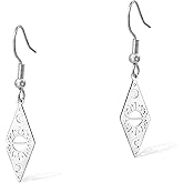 SIPURIS Sun Moon and Star Earrings Stainless Steel Solar System Ascendant Earrings for Women Jewelry