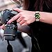 For Samsung Galaxy Watch 42mm Gear Sport Bands, 20mm Premium Soft Genuine Leather Watch Strap with Stainless Clasp, Replacement Band for Ticwatch E/Garmin Vivoactive 3 Smartwatch