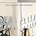 Wintek Over Door Hooks, Heavy-duty Organizer Hanger Rack for Coat, Towel -8 Hooks(Silver)