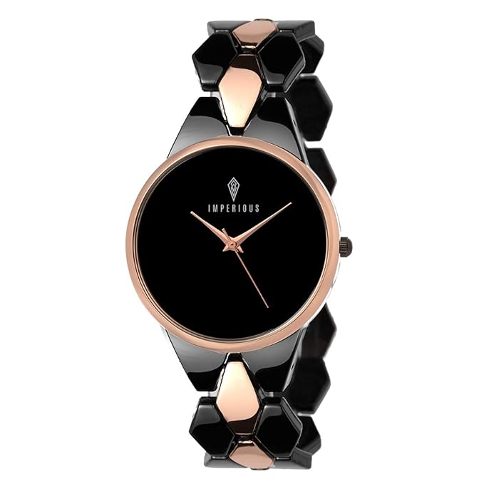 Imperious Analog Black Dial Womens Watch - Imp-black103