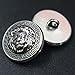 Shuang Dong 11 Pieces Silver Vintage Antique Metal Blazer Button Set - 3D Lion Head - for Blazer, Suits, Sport Coat, Uniform, Jacket 15mm 20mm