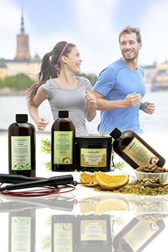 Active Lifestyle Kit | Acne Face and Body Wash | Turbinado Body Scrub | Natural Body Lotion | Peppermint Foot Lotion | The Best Kit for Active Lifestyle