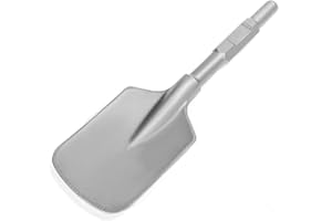 XtremepowerUS Hex Shank Asphalt Cutter Bit for Electric Demolition Jack Hammer 1-1/8" Chisel Shovel Scoop Breaker