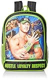 WWE Boys' John Cena Boys Black 16 Inch Backpack