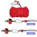 Wukong 65ft Fishing Magnet Rope Nylon Twisted Braided Rope All-Purpose Braided Rope Sports, Pet Toys, Crafts & Indoor Outdoor Use