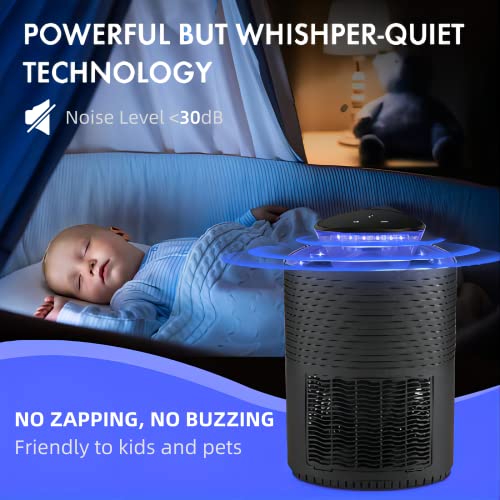 JCHOPE Bug Zapper Indoor, 3 Speed Adjustable Mosquito Zapper for