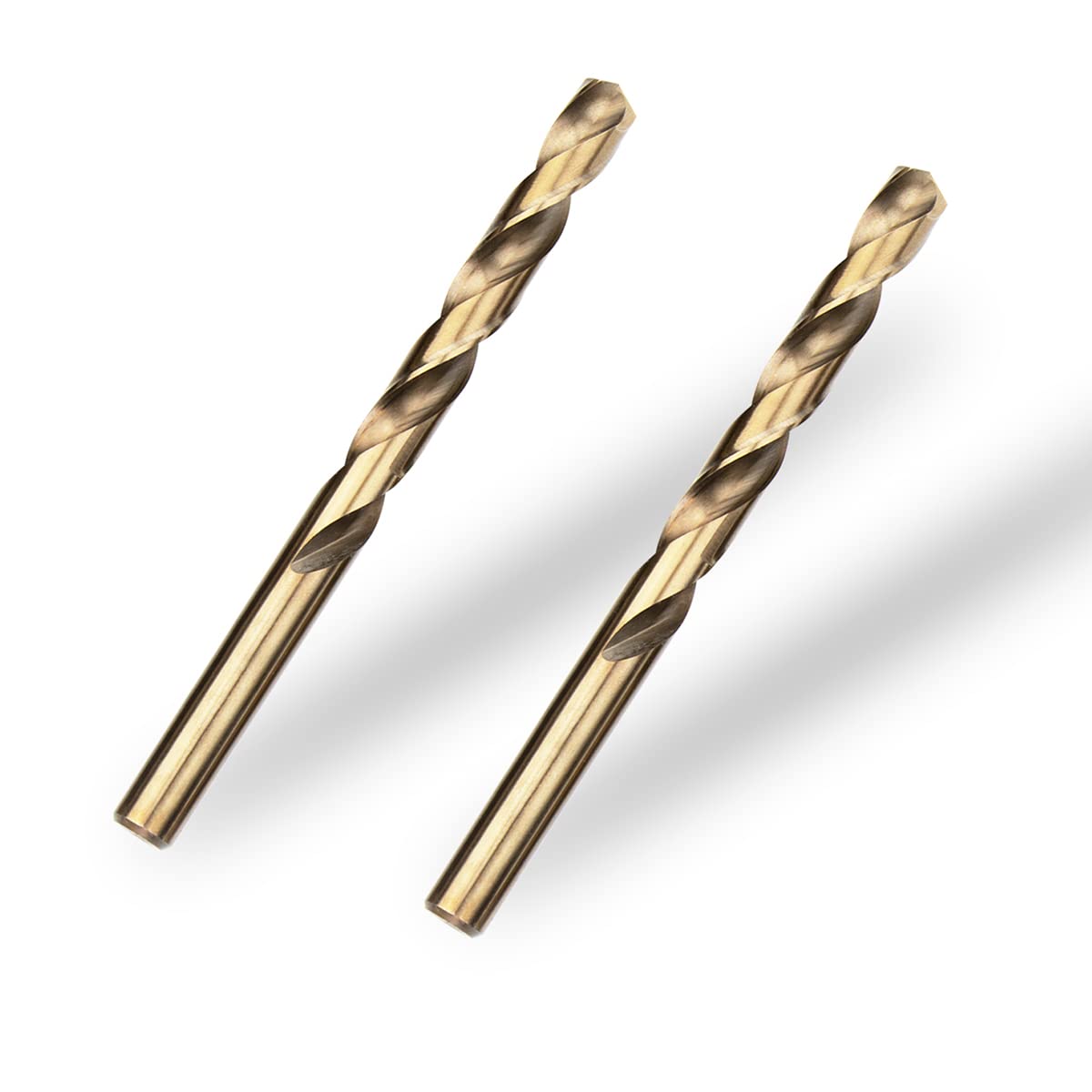 Meccion HSS Cobalt Jobber Drill Bit 2pcs 9.0mm Twist Drill Bit for Drilling Stainless Steel and Metal — image 1