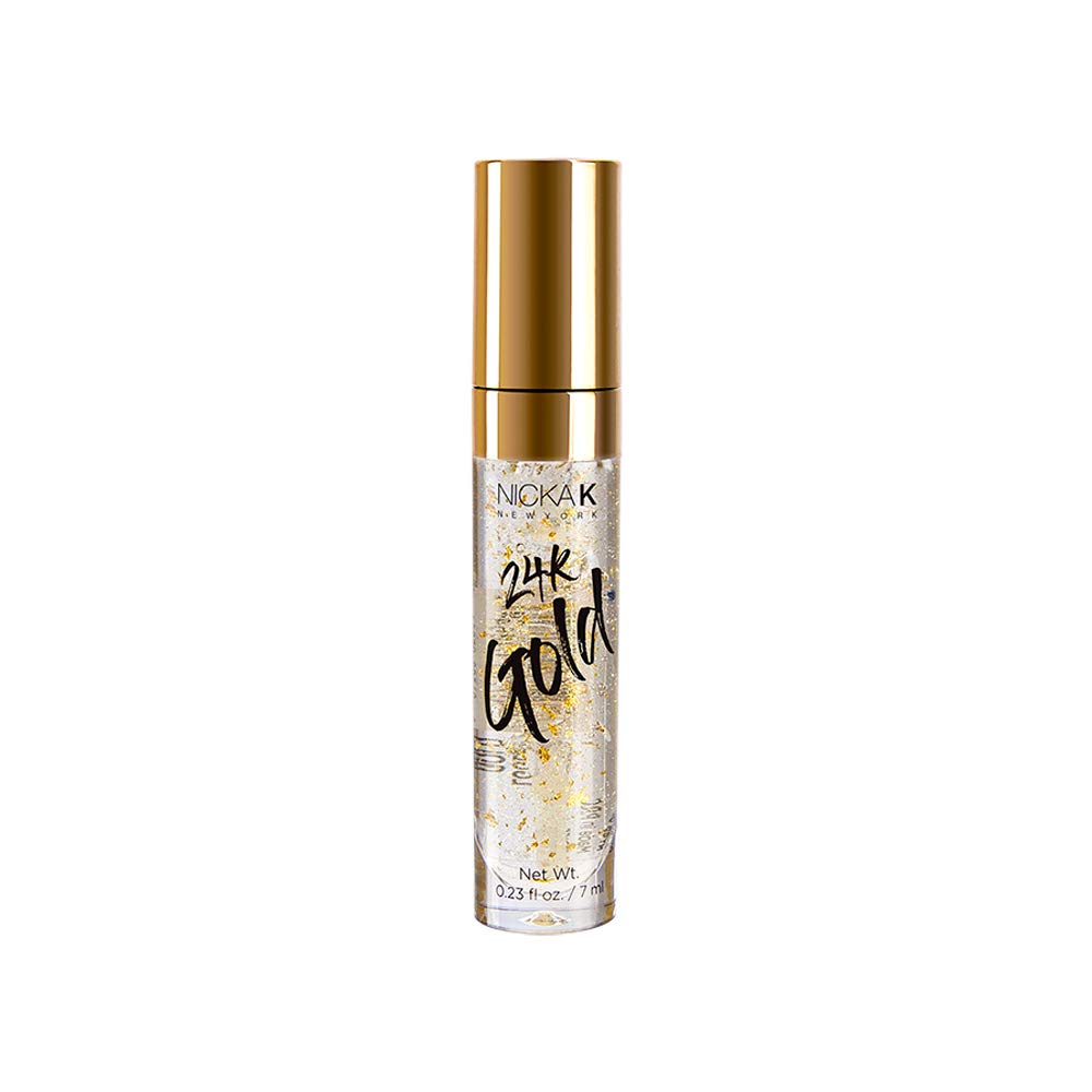 24K Gold Lip Gloss - Gold x 1 Piece