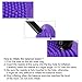 Trideer Inflated Stability Wobble Cushion with Pump, Extra Thick Core Balance Disc, KIDS Wiggle Seat, Sensory Cushion for Elementary School Chair (Office & Home & Classroom) (34cm Purple)