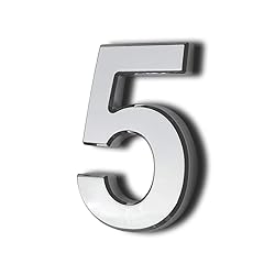 4 Inch Mailbox Numbers 5, Door Address Number