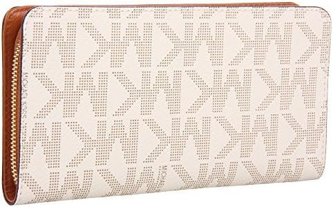 Michael Kors Hamilton Signature Continental Vanilla Wallet
