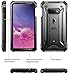 Poetic Galaxy S10e Rugged Case with Kickstand, Heavy Duty Military Grade Full Body Cover, with Built-in-Screen Protector, Revolution Series, for Samsung Galaxy S10e 5.8 Inch (2019), Black