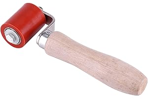 Hand Roller, 40mm Silicone High Temperature Resist Seam Hand Pressure Roller for Roofing PVC Welding Plastic Tarpaulin Membra