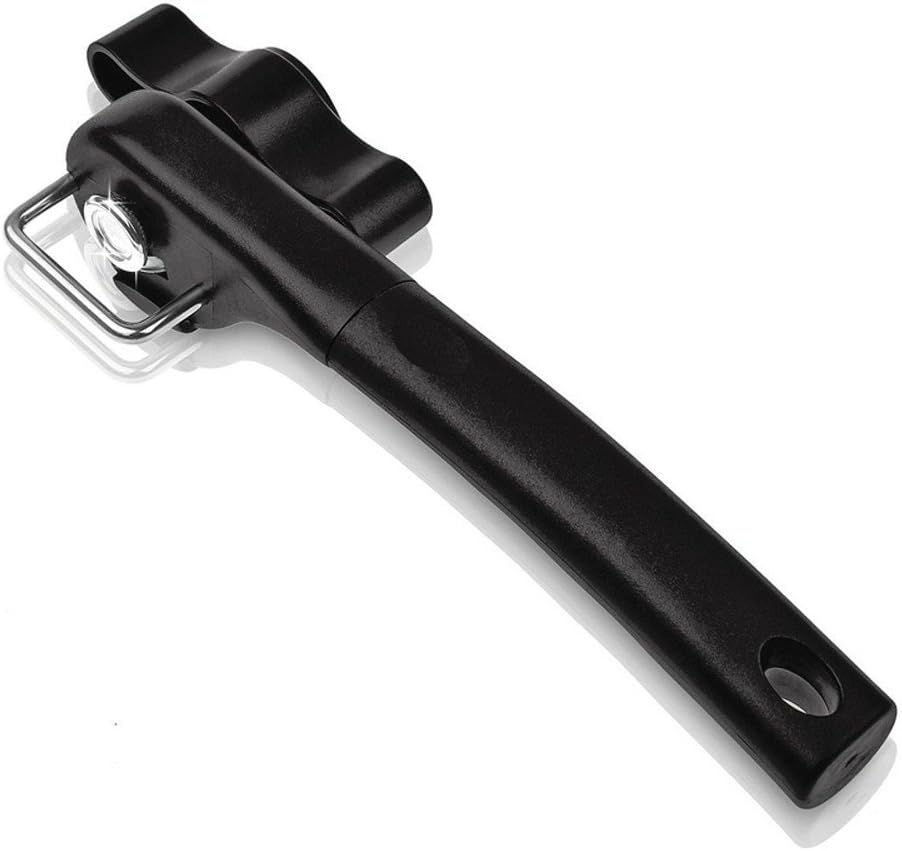 Can Opener from Side,Mosunx Housewares Multifunction Stainless Steel Bottle Opener&mdash; Manual Safety Master Smooth Touch Can Opener (Black, 20.66.34.2cm / 8.12.51.6" (LWH))
