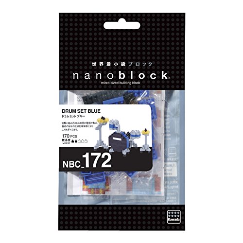 Nanoblock Drum Set Building Kit