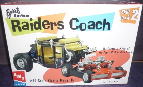 Barris Kustom Raiders Coach Model Kit by AMT Ertl