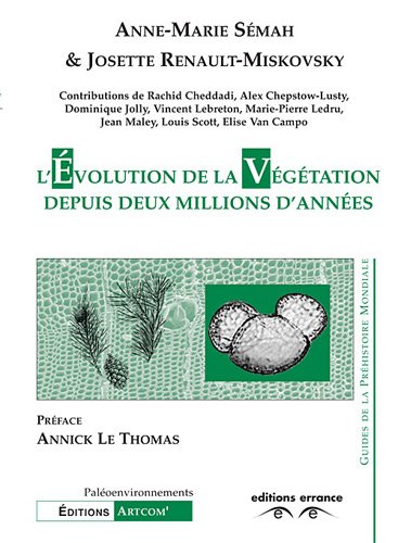 Évolution de la végétation depuis deux millions d'années
