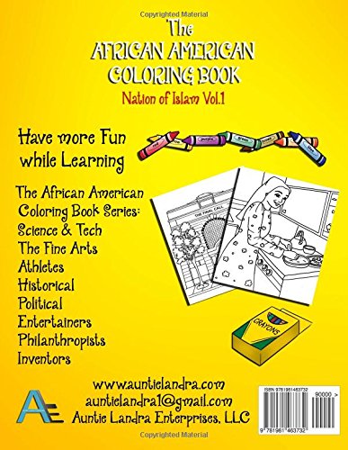 The African American Coloring Book: Nation of Islam (Past - Present - Future) (A Nation Of Readers) (Volume 1)