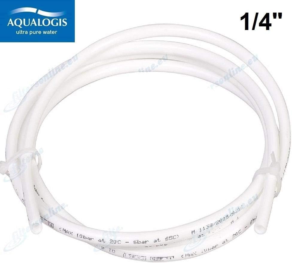 10m Aqualogis White Water Tube 1/4" for Reverse Osmosis Systems refrigerators Samsung, LG, Daewoo, Espresso Coffee Machines - Image 4