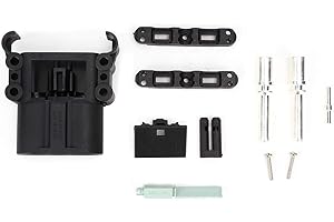 Hyuduo 160A Male Battery Connector, DC150V Battery Quick Connector Kit Electrical Vehicle Charging Wire Plug Terminals, Plug 