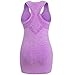 LWJ 1982 Maternity Activewear Workout Tank Tops for Pregnancy Women Clothes Athletic Shirts Sleeveless Racerback Medium Purple