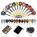 Sinwind Soft Darts Set, 12 Pcs Soft Tip Darts, 42 Flights and 100 Soft Tip Points for Electronic Dartboards