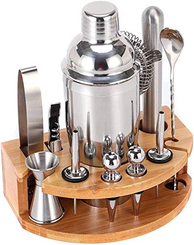 FAGavin Cocktail-Shaker-Set, Edelstahl-Barzubehörfamilie Bartending-Kombination-Tool (Größe: 750ml) (Size : 550ml)