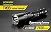 EdisonBright Nitecore TM03 2800 Lumen CREE LED Tiny Monster Flashlight/Searchlight, 18650 rechargeabe battery with USB reading light bundle
