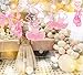 30Ct Ballerina Hanging Swirl Decorations - Pink Tutus Ballet Shoes Bow-knot Rose Ballerina Birthday Party Supplies Theme Party Wedding Anniversary Christmas New Year Fan Decors