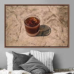 signwin Framed Canvas Wall Art Cup of Tea...