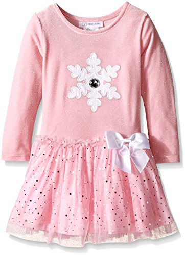 Bonnie Jean Girls Snowflake Appliqued Dropwaist Dress | Desertcart Brunei