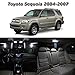Partsam 19PCS White Interior LED Light Package Kit Replacement