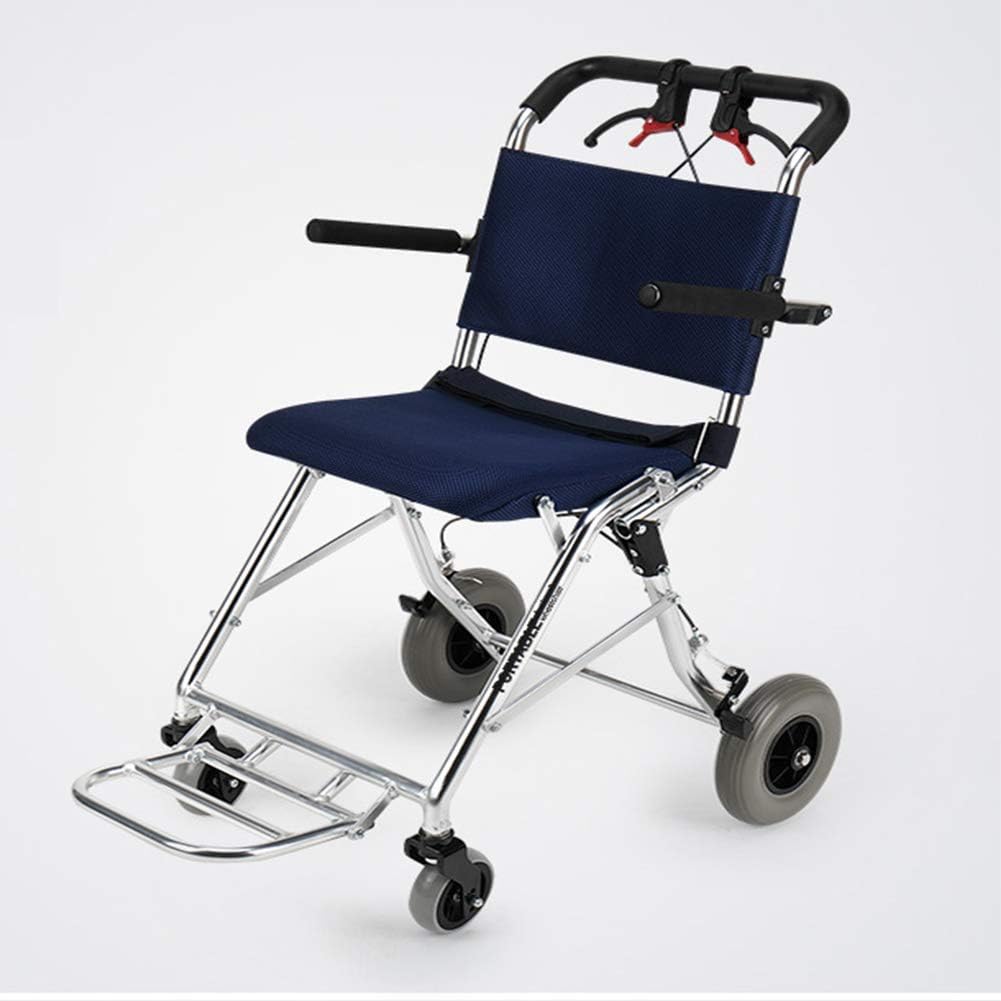 Candyana Rollstühle Aluminium Klapprollstühle leicht für Erwachsene ...