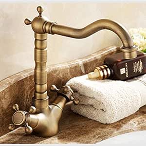 Grifo de cocina o baño Mezclador de fregadero Grifo Retrowith Lavado de