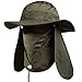 DDYOUTDOOR™ 07-281 Fashion Summer Outdoor Sun Protection Fishing Cap Neck Face Flap Hat Wide Brim