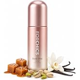 Forchics Hydrating Body Mist - Pheromone Infused Non-Drying Scent | Pistachio, Salted Caramel and Vainilla Long Lasting Fragrance