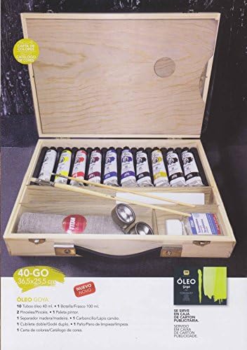 CAJA 10 OLEOS GOYA TITAN 40ML, 40-GO: Amazon.es: Bricolaje y herramientas