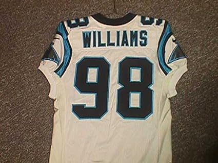 panthers game worn jersey
