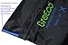 GreEco 4 Pcs Packing Cubes Plus 1 Pc Laundry Bag and 1 Pc Shoe Bag Aqua Blue