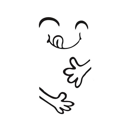 1PC Lindo Etiqueta Nevera Cara Sonriente Cocina Nevera Nevera ...