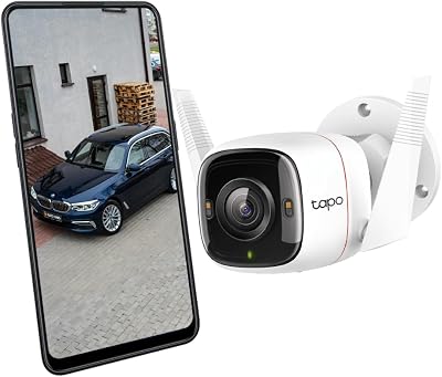 TP-Link C320WS Outdoor Security Wi-FI Camera, W128271418 (Camera)