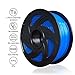 3D Flexible Blue TPU Filament 1.75 mm, 2.2 LBS (1KG) Material: TPU