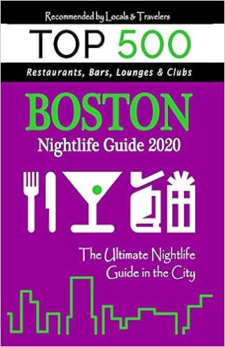 Buy Boston Nightlife Guide 2020 The Hottest Spots In Boston