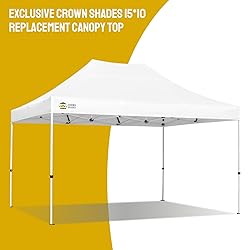 CROWN SHADES 10x15 Canopy Replacement Top - Only
