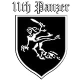 11th Panzer Division Ghost Zusatzsymbol Ww2 Tiger Tank German Army Vinyl Decal By Achtung T Shirt LLC