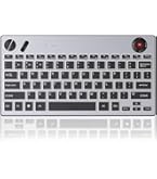 Amazon.com: CHERRY G84 UltraSlim Keyboard w/Integrated Trackball